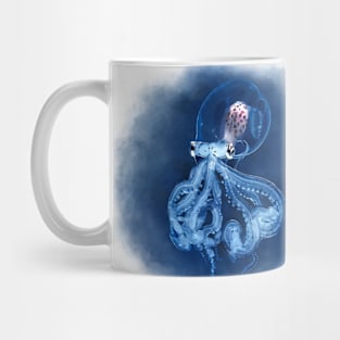 Cephalopod (blue version) Mug